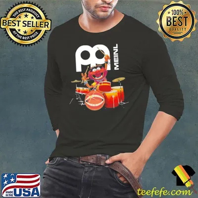 Animal Meinl I Love Drums Mouth Shirt