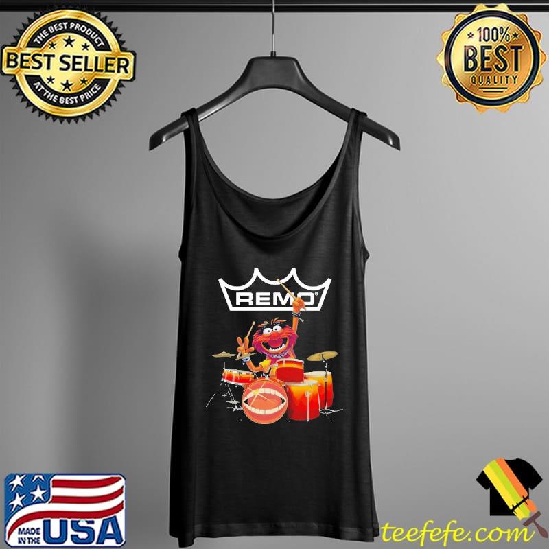 Animal Remo I Love Drums Mouth Shirt Tank Top Animal Remo I Love Drums Mouth Shirt Tank Top