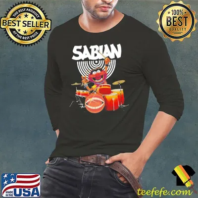 Animal Sabian I Love Drums Mouth Shirt