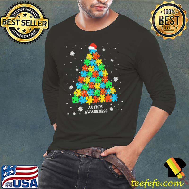 Autism Awareness Christmas Tree Shirt