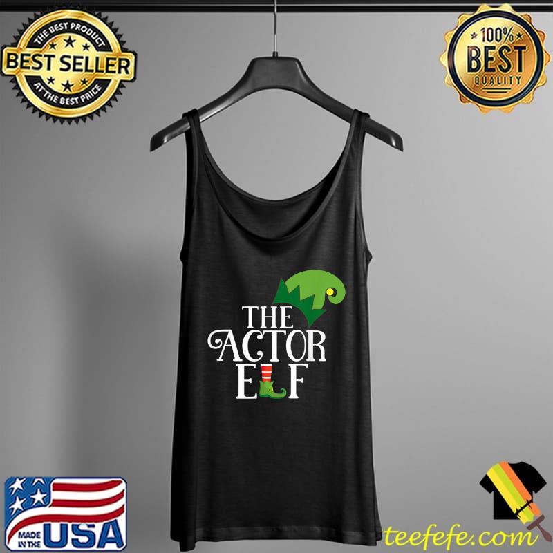 Awesome actor Elf Matching Family Group Christmas Party Pajama T-Shirt Tank Top Awesome actor Elf Matching Family Group Christmas Party Pajama T-Shirt Tank Top