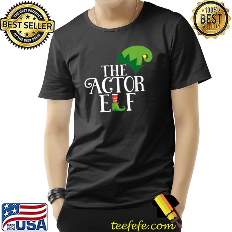 Awesome actor Elf Matching Family Group Christmas Party Pajama T-Shirt Unisex Awesome actor Elf Matching Family Group Christmas Party Pajama T-Shirt Unisex