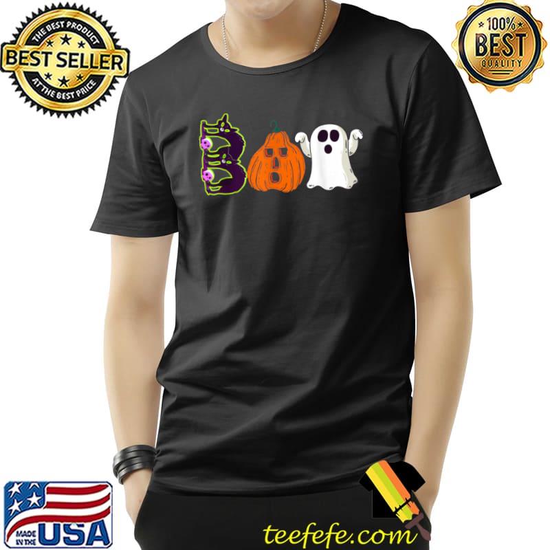 Awesome Boo Cats Pumpkin Ghost Jack O Lantern Halloween Costume T Shirt Unisex Awesome Boo Cats Pumpkin Ghost Jack O Lantern Halloween Costume T Shirt Unisex