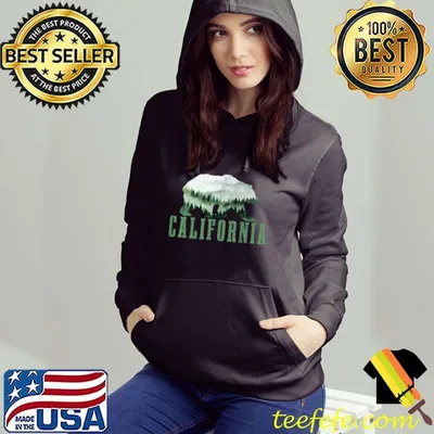 Awesome California Bear Nature Grizzly Hiking Camping Hiker Outdoor T Shirt