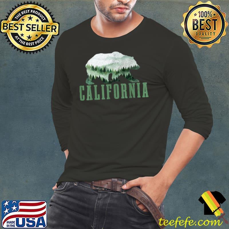 Awesome California Bear Nature Grizzly Hiking Camping Hiker Outdoor T Shirt Long Sleeve Tee Awesome California Bear Nature Grizzly Hiking Camping Hiker Outdoor T Shirt Long Sleeve Tee