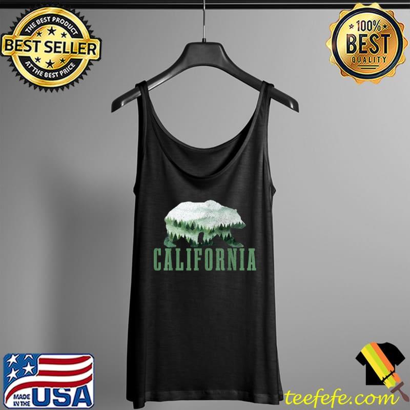 Awesome California Bear Nature Grizzly Hiking Camping Hiker Outdoor T Shirt Tank Top Awesome California Bear Nature Grizzly Hiking Camping Hiker Outdoor T Shirt Tank Top