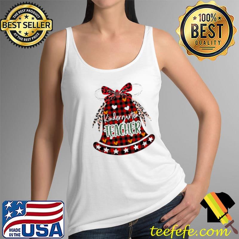 Awesome Christmas Bell Kindergarten Teacher Sweater Shirt Tank Top Awesome Christmas Bell Kindergarten Teacher Sweater Shirt Tank Top