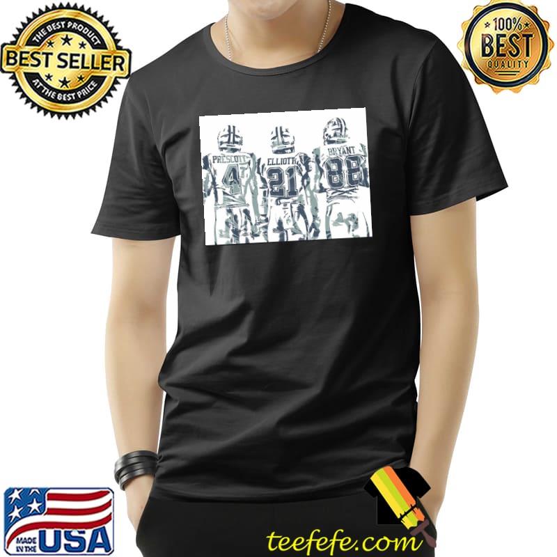 Awesome dez Bryant Ezekiel Elliott Dak Prescott Dallas Cowboys Shirt Unisex Awesome dez Bryant Ezekiel Elliott Dak Prescott Dallas Cowboys Shirt Unisex