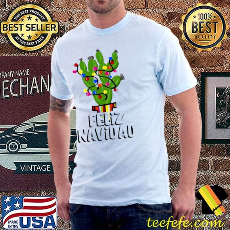 Awesome Feliz Navidad Light Christmas Shirt Unisex Awesome Feliz Navidad Light Christmas Shirt Unisex