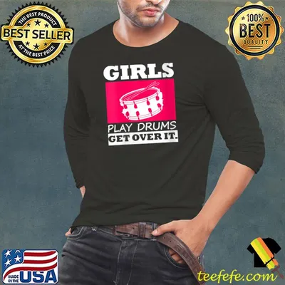 Awesome girls play Drum Drummer Percussionists T-Shirt