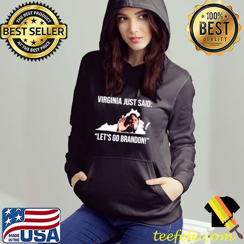 Awesome Glenn Youngkin Virginia just said let’s go brandon anti Biden shirt