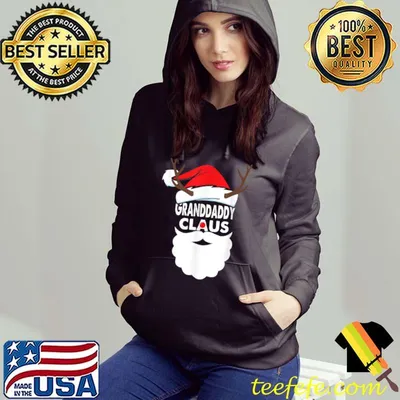 Awesome Granddaddy Claus Shirt Christmas Pajama Family Matching Xmas T Shirt