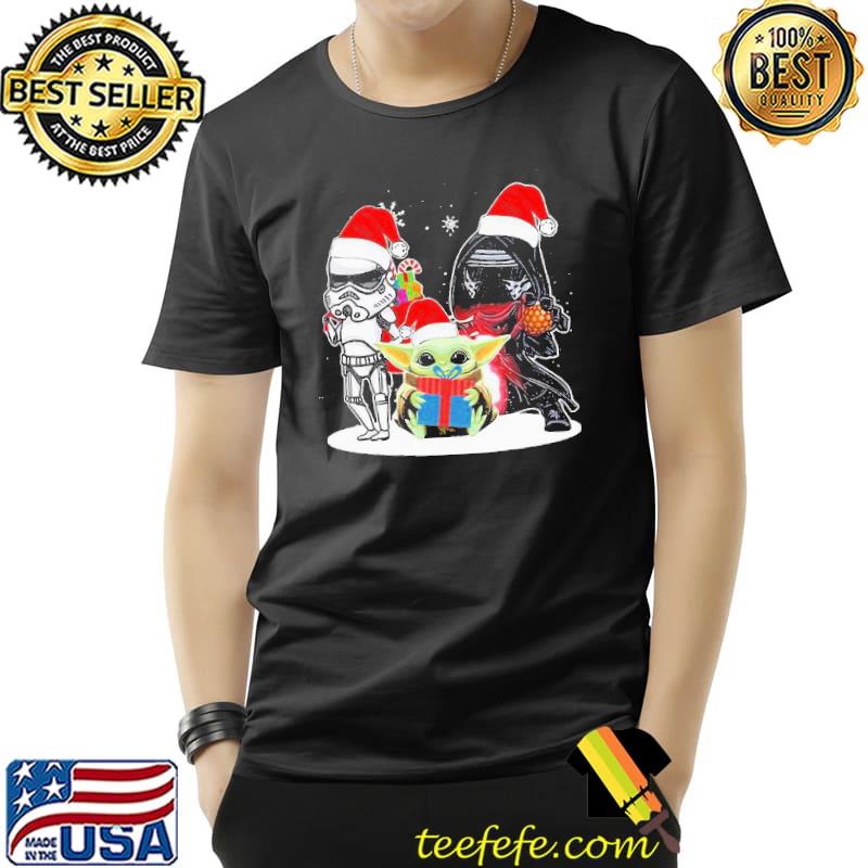 Awesome Grateful Baby Yoda And Darth Vader Stormtrooper Merry Christmas Shirt Unisex Awesome Grateful Baby Yoda And Darth Vader Stormtrooper Merry Christmas Shirt Unisex