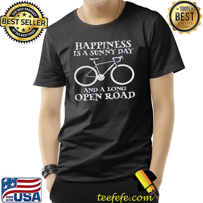 Awesome Happiness is a sunny day and a long open road Unisex Awesome Happiness is a sunny day and a long open road Unisex