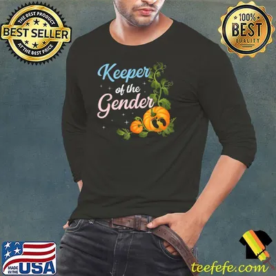 Awesome keeper Of The Gender Reveal Baby Halloween Party T-Shirt