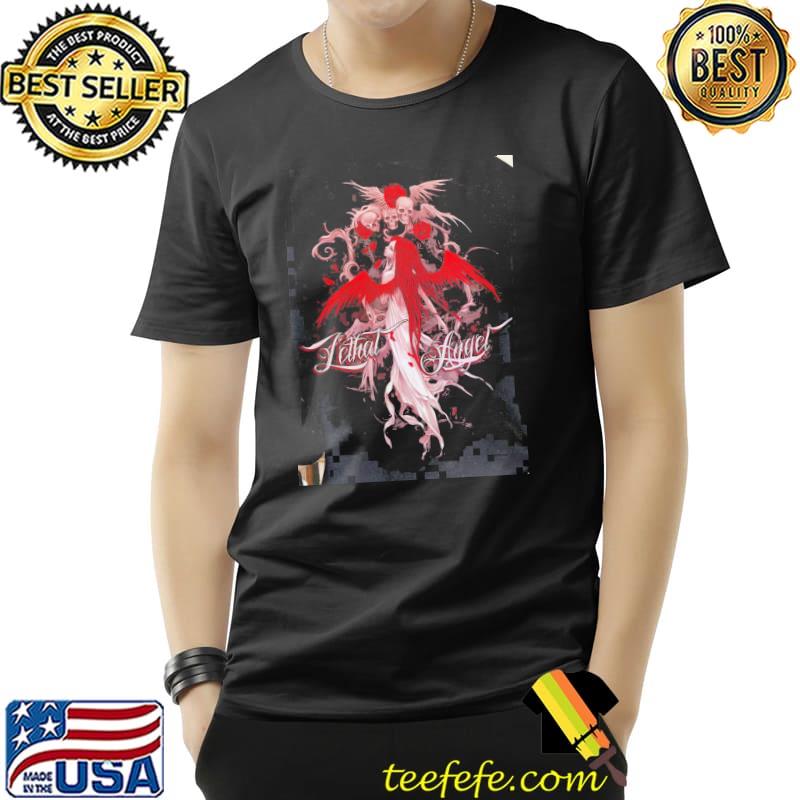 Awesome lethal Angel Skull Wing Shirt Unisex Awesome lethal Angel Skull Wing Shirt Unisex