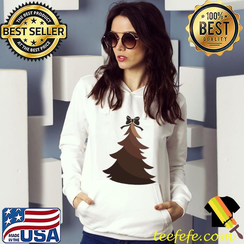 Awesome mElanin Tree Christmas Shirt