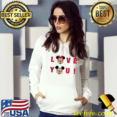 Awesome Mickey and Minnie - Love You T-Shirt