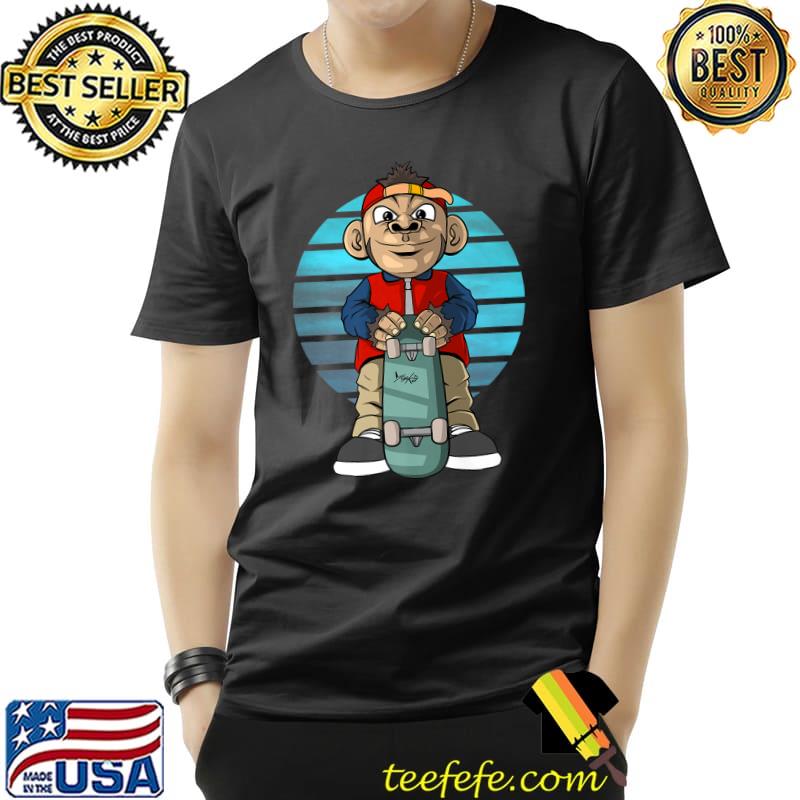 Awesome monkä Skateboard Skater Premium T-Shirt Unisex Awesome monkä Skateboard Skater Premium T-Shirt Unisex