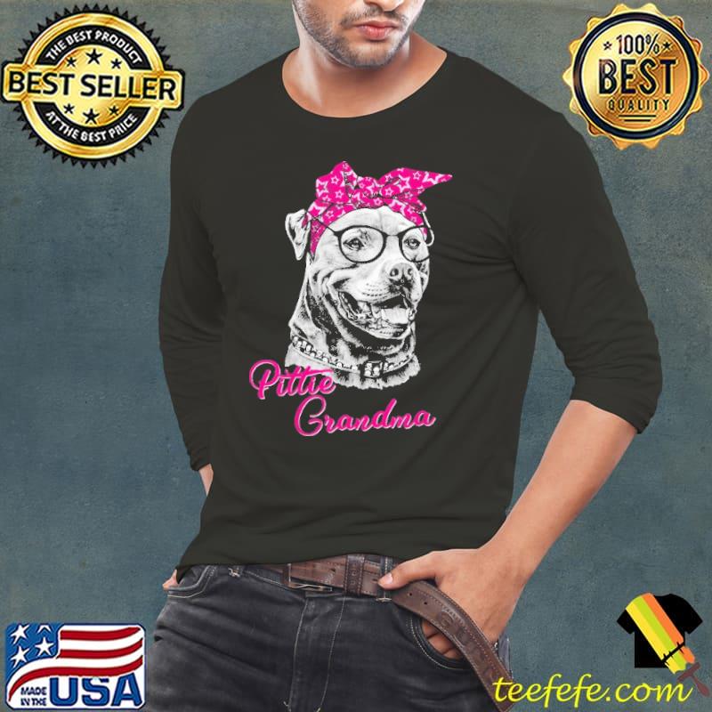 Awesome Pittie Grandma American Pitbull Dog Shirt