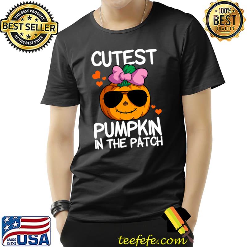 Awesome Pumkin Girls Halloween Cutest Pumpkin In The Patch T-Shirt Unisex Awesome Pumkin Girls Halloween Cutest Pumpkin In The Patch T-Shirt Unisex