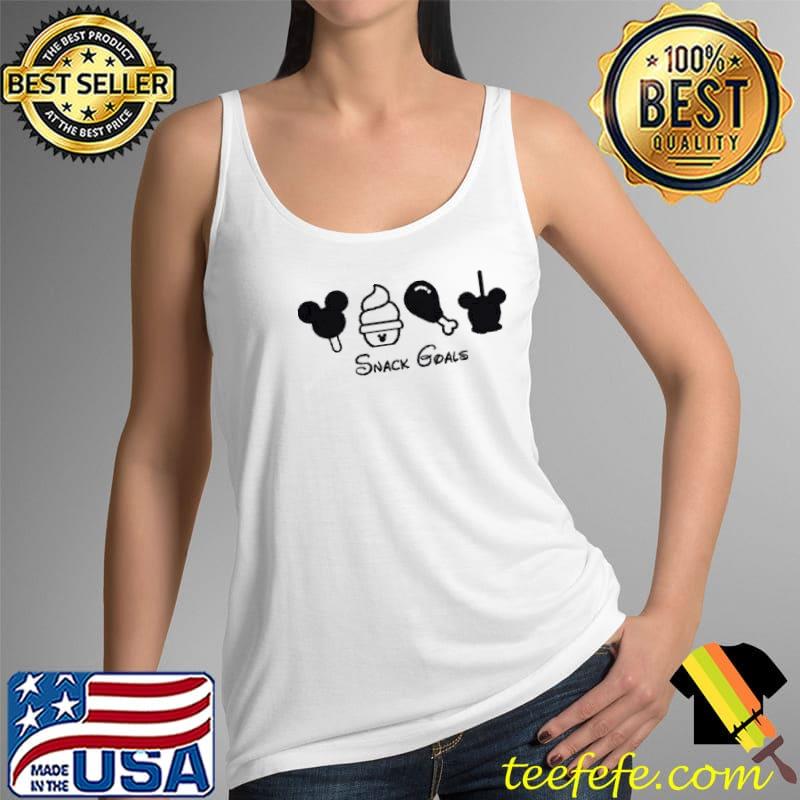 Awesome snack goals mickey chicken ice candy s Tank Top Awesome snack goals mickey chicken ice candy s Tank Top