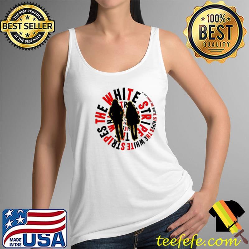 Awesome The White Stripes Logo Tank Top Awesome The White Stripes Logo Tank Top