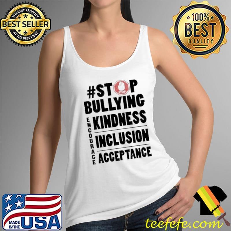 Awesome unity Day Stop Bullying Prevention Month October Orange Shirt Tank Top Awesome unity Day Stop Bullying Prevention Month October Orange Shirt Tank Top