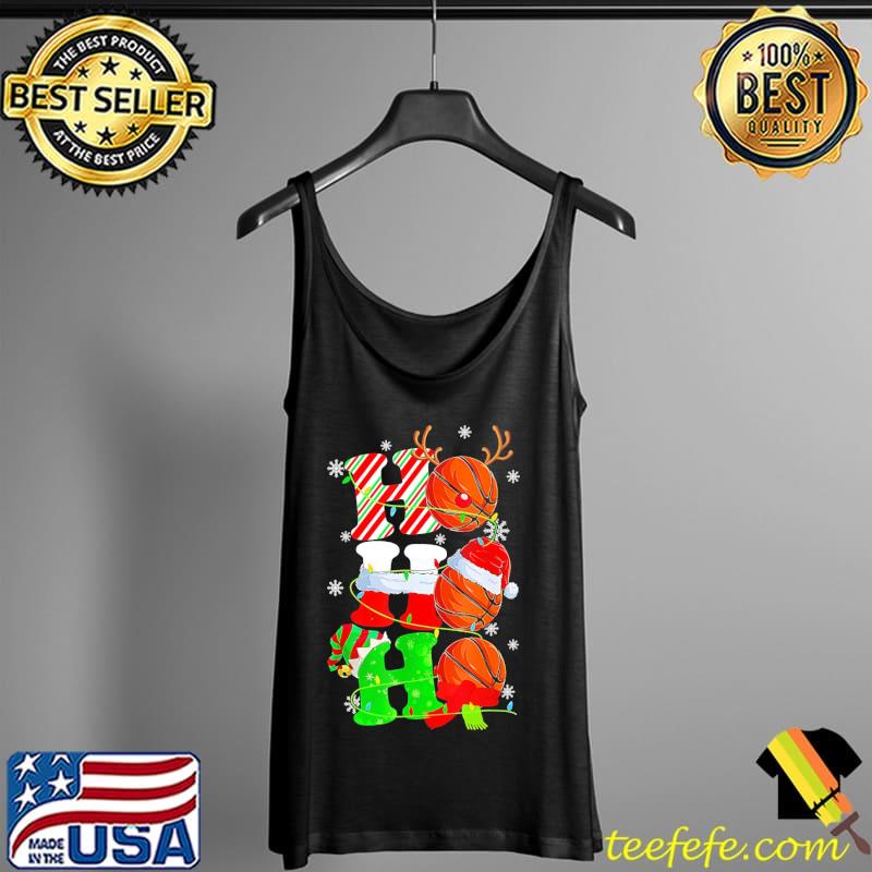 Basketball Ho Ho Ho Christmas Shirt Tank Top Basketball Ho Ho Ho Christmas Shirt Tank Top