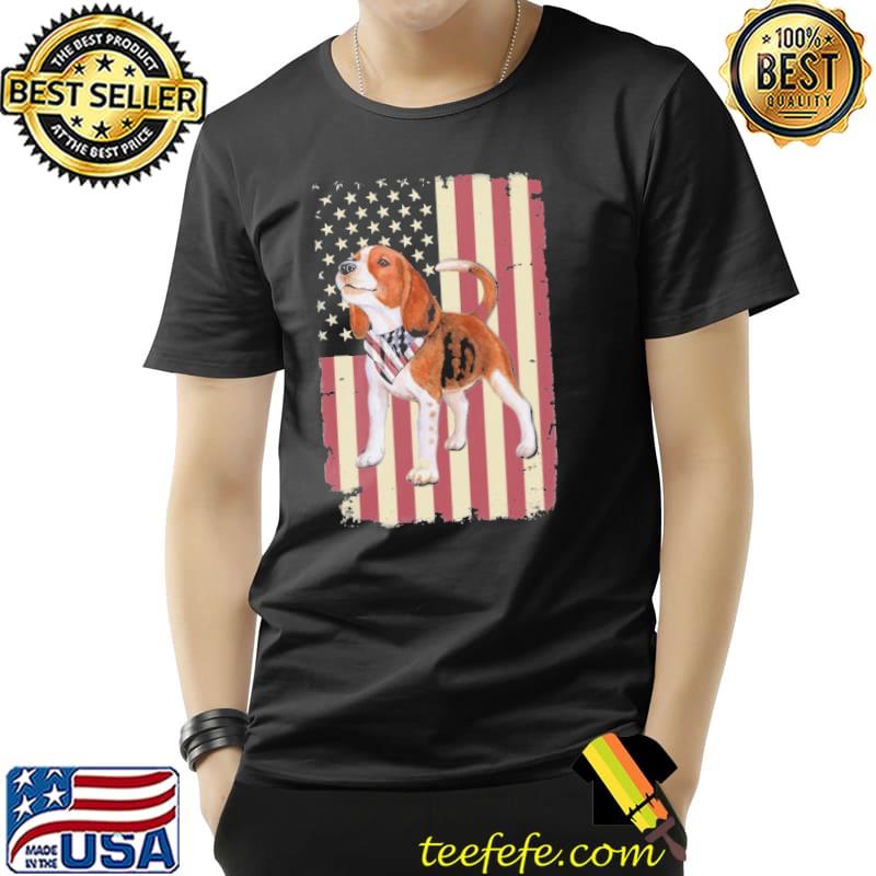 Beagle American Flag Shirt Unisex Beagle American Flag Shirt Unisex