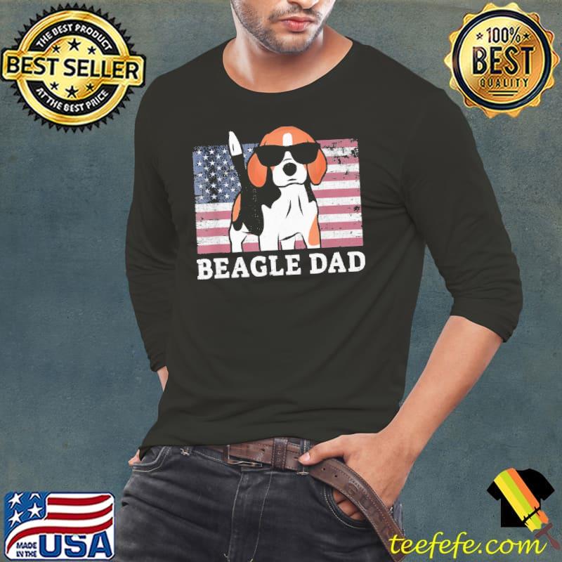 Beagle Dad American Flag Shirt Beagle Dad American Flag Shirt