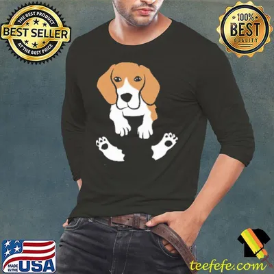 Beagle Dog In The Pocket Shirt
