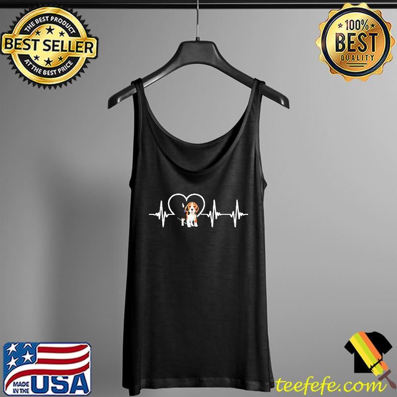 Beagle Heartbeat Shirt Tank Top Beagle Heartbeat Shirt Tank Top