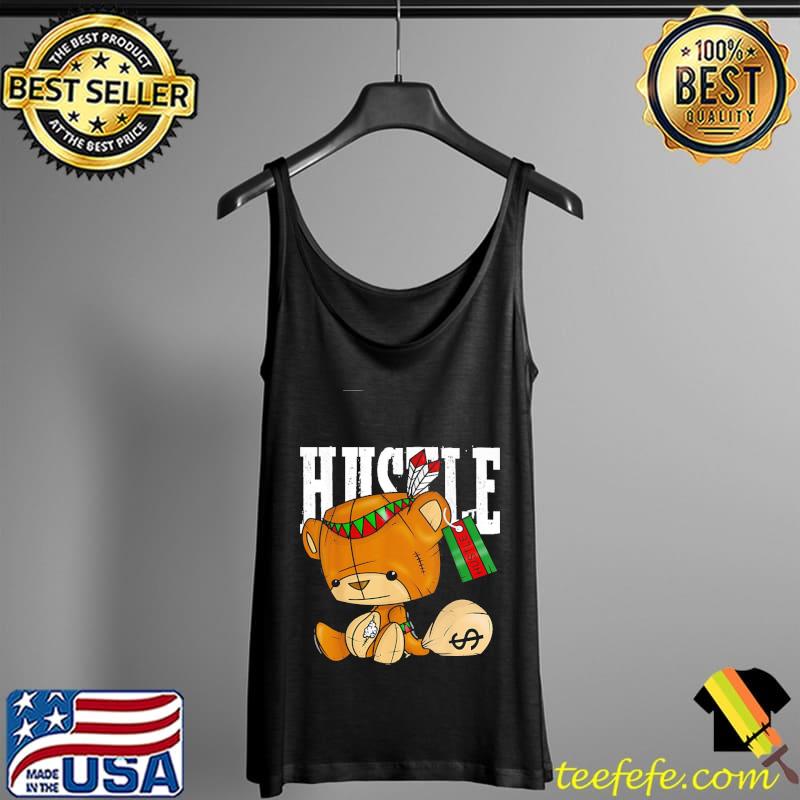 Bear Hustle Money With Native American Spirit Shirt Tank Top Bear Hustle Money With Native American Spirit Shirt Tank Top