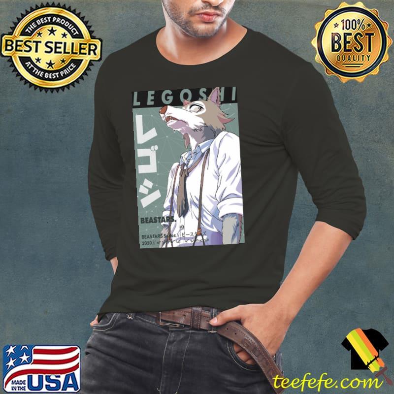 Beastars Legoshi Anime Shirt Long Sleeve Tee Beastars Legoshi Anime Shirt Long Sleeve Tee