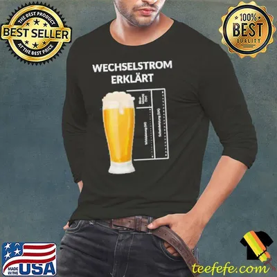 Beers Wechselstrom Erklart Shirt