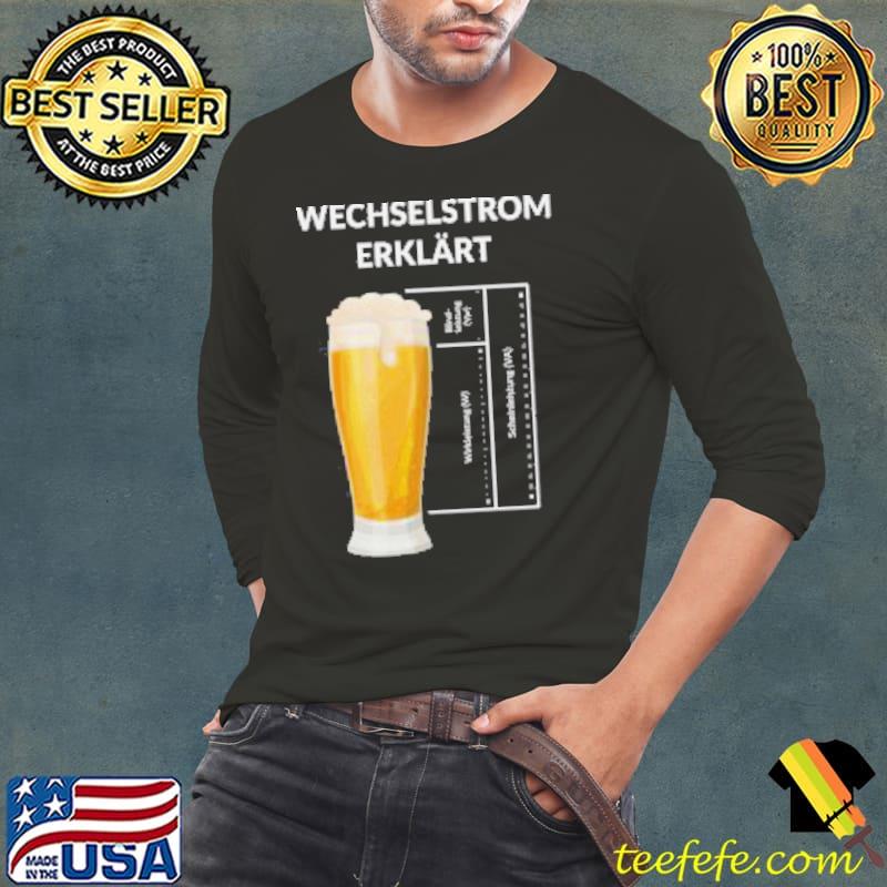 Beers Wechselstrom Erklart Shirt