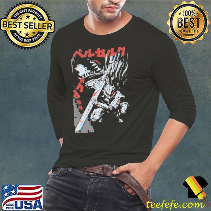 Berserk Vintage Anime Shirt Long Sleeve Tee Berserk Vintage Anime Shirt Long Sleeve Tee