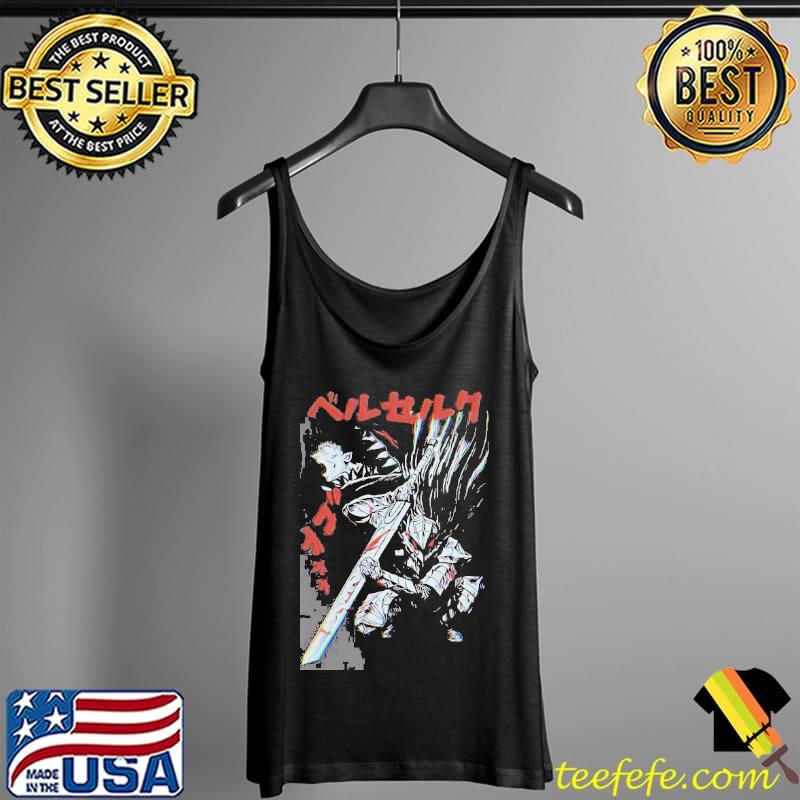 Berserk Vintage Anime Shirt Tank Top Berserk Vintage Anime Shirt Tank Top
