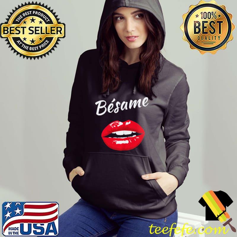 Besame Labios Camiseta Sin Mangas De Mujeres Kiss Me Lips shirt