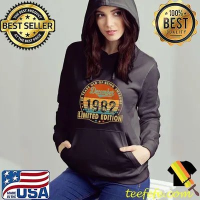 Best 39th Birthday Born in December 1982 39 Years Old Decor T Shirt