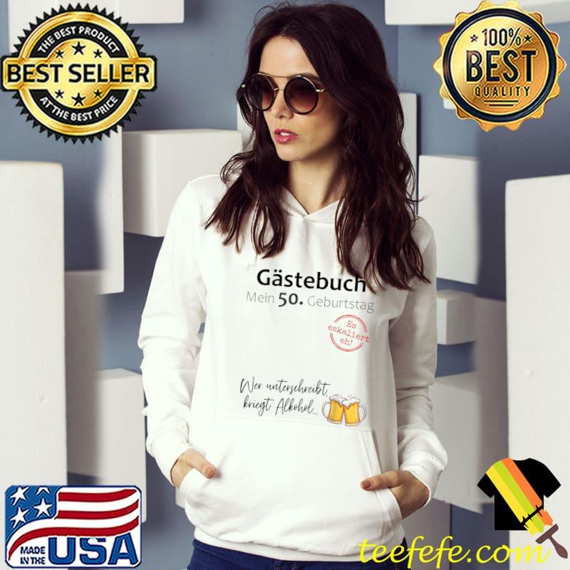 Best 50th Birthday Man Woman Fun Party Guest Book Funny Gift T-Shirt Best 50th Birthday Man Woman Fun Party Guest Book Funny Gift T-Shirt