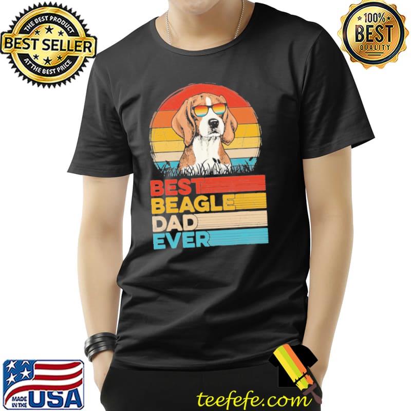 Best Beagle Dad Ever Vintage Shirt Unisex Best Beagle Dad Ever Vintage Shirt Unisex