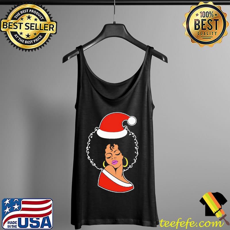 Best black African American Santa Girl Shir Tank Top Best black African American Santa Girl Shir Tank Top