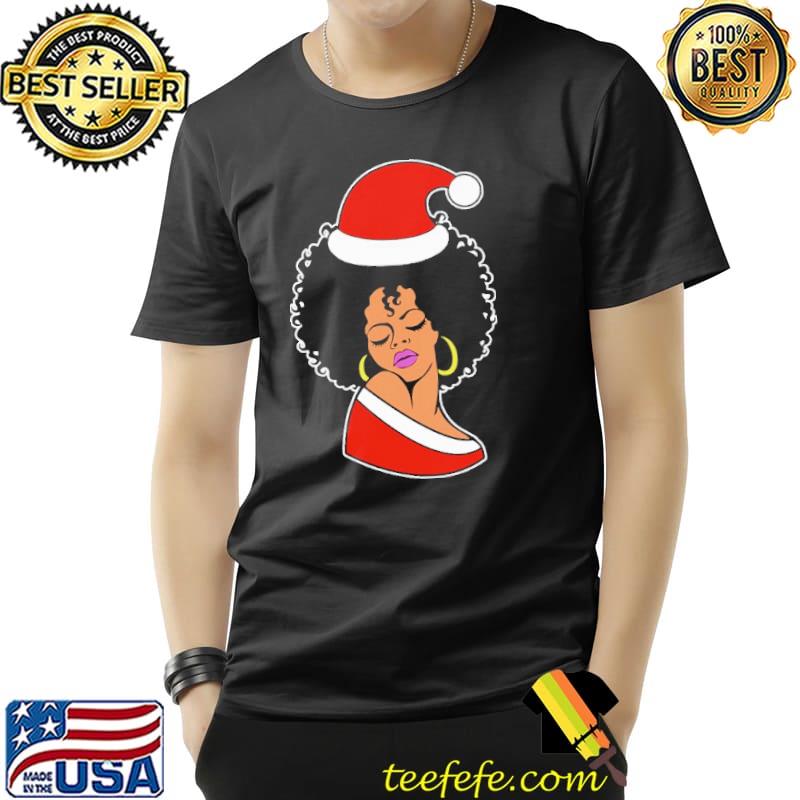 Best black African American Santa Girl Shir Unisex Best black African American Santa Girl Shir Unisex