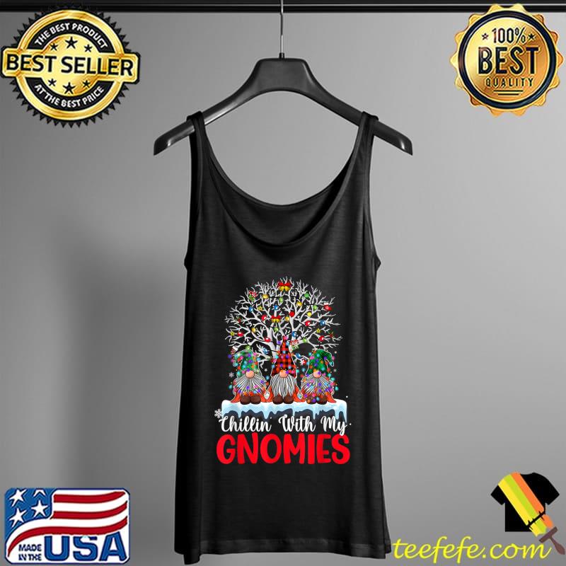 Best chillin With My Gnomies Xmas T-s Tank Top Best chillin With My Gnomies Xmas T-s Tank Top