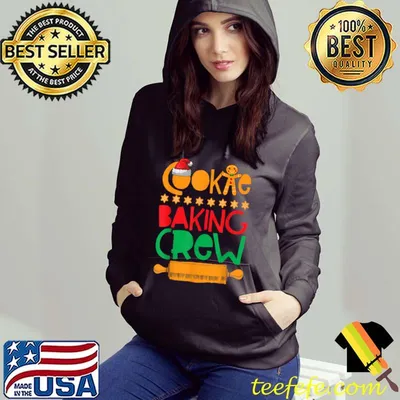 Best Christmas Cookie Baking Crew Xmas Pajamas Holiday Gifts T Shirt