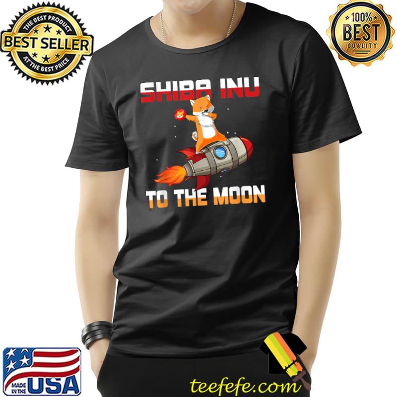 Best Dabbing Shiba Inu To the Moon Crypto $Shib T-Shirt Unisex Best Dabbing Shiba Inu To the Moon Crypto $Shib T-Shirt Unisex