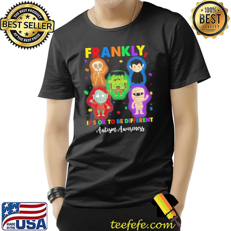 Best Franky It's Ok To Be Different Autism Awareness Mystery Hotel Vintage Shirt Unisex Best Franky It's Ok To Be Different Autism Awareness Mystery Hotel Vintage Shirt Unisex