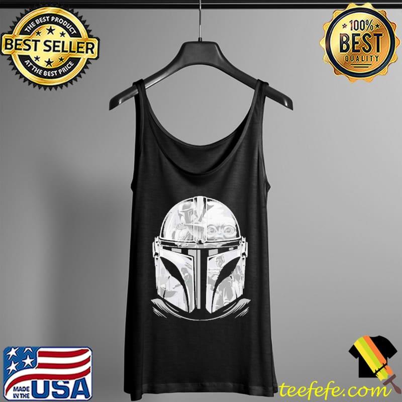Best Funny Star Wars The Mandalorian Helmet Mandalorian Shirt Tank Top Best Funny Star Wars The Mandalorian Helmet Mandalorian Shirt Tank Top